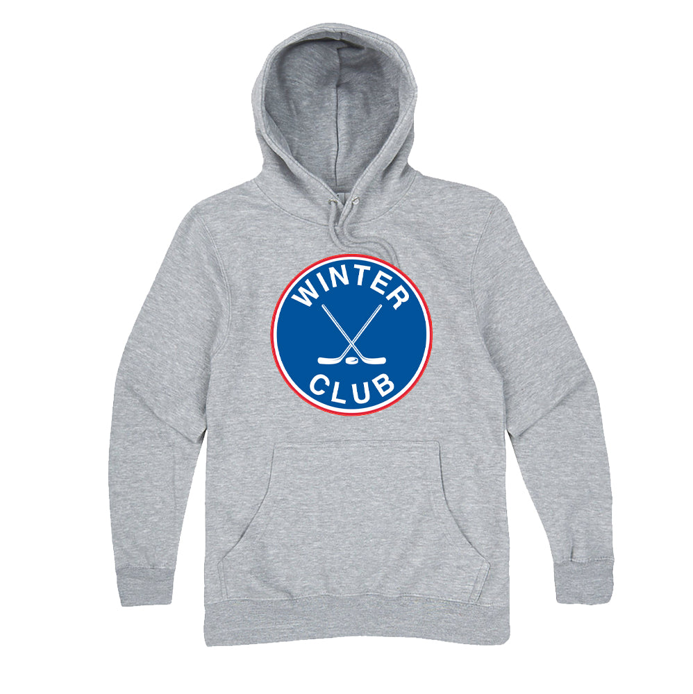 Winter Club | Main Logo Hoodie (Grey)