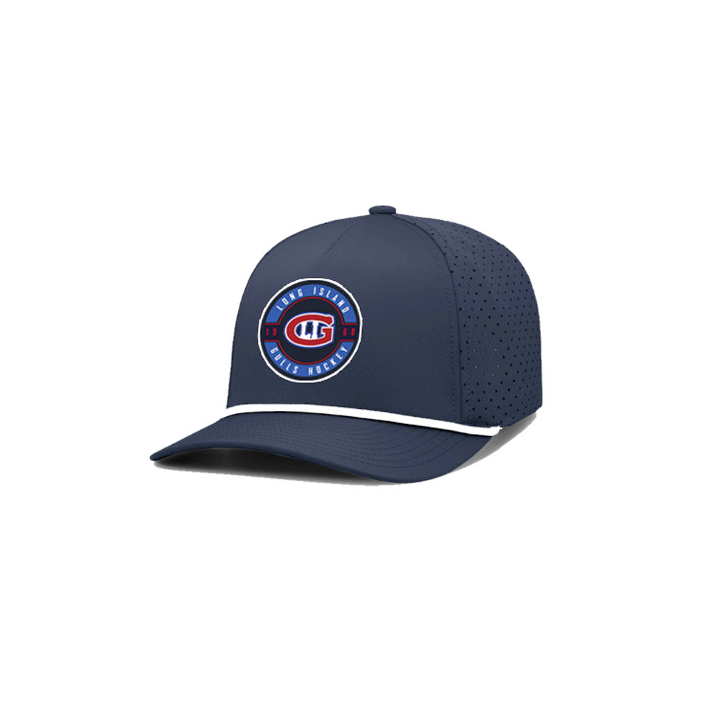 Gulls Hockey |  Circle PVC Logo Rope Performance Cap - Navy
