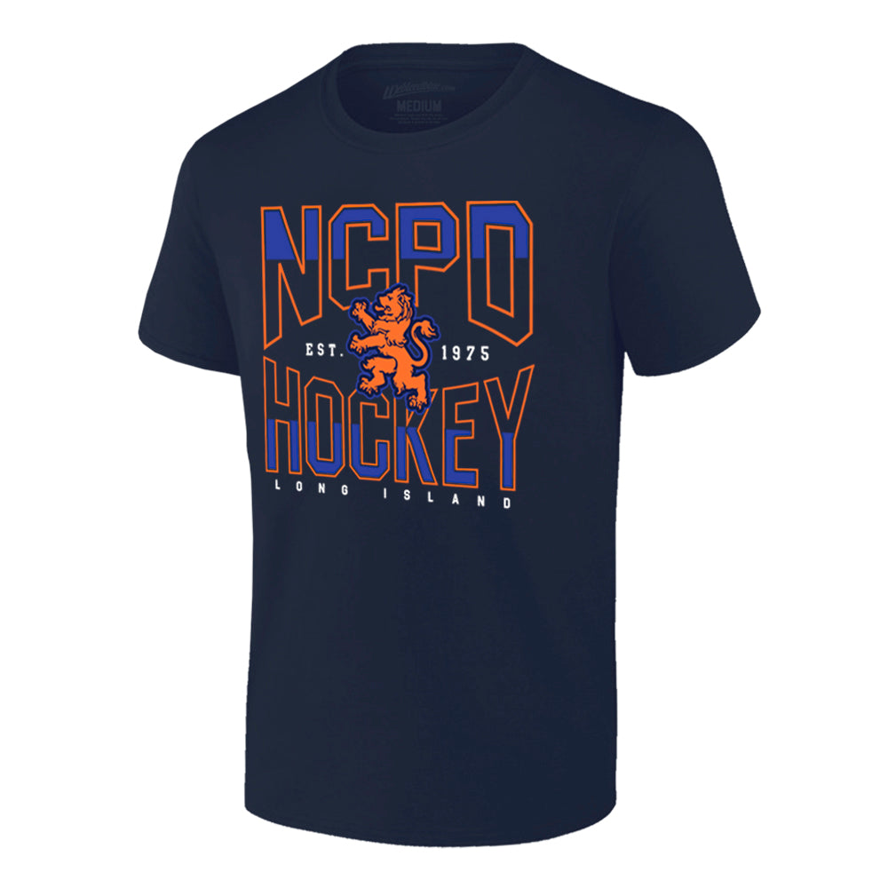 NCPD Hockey | Wordmark Tee (Navy)