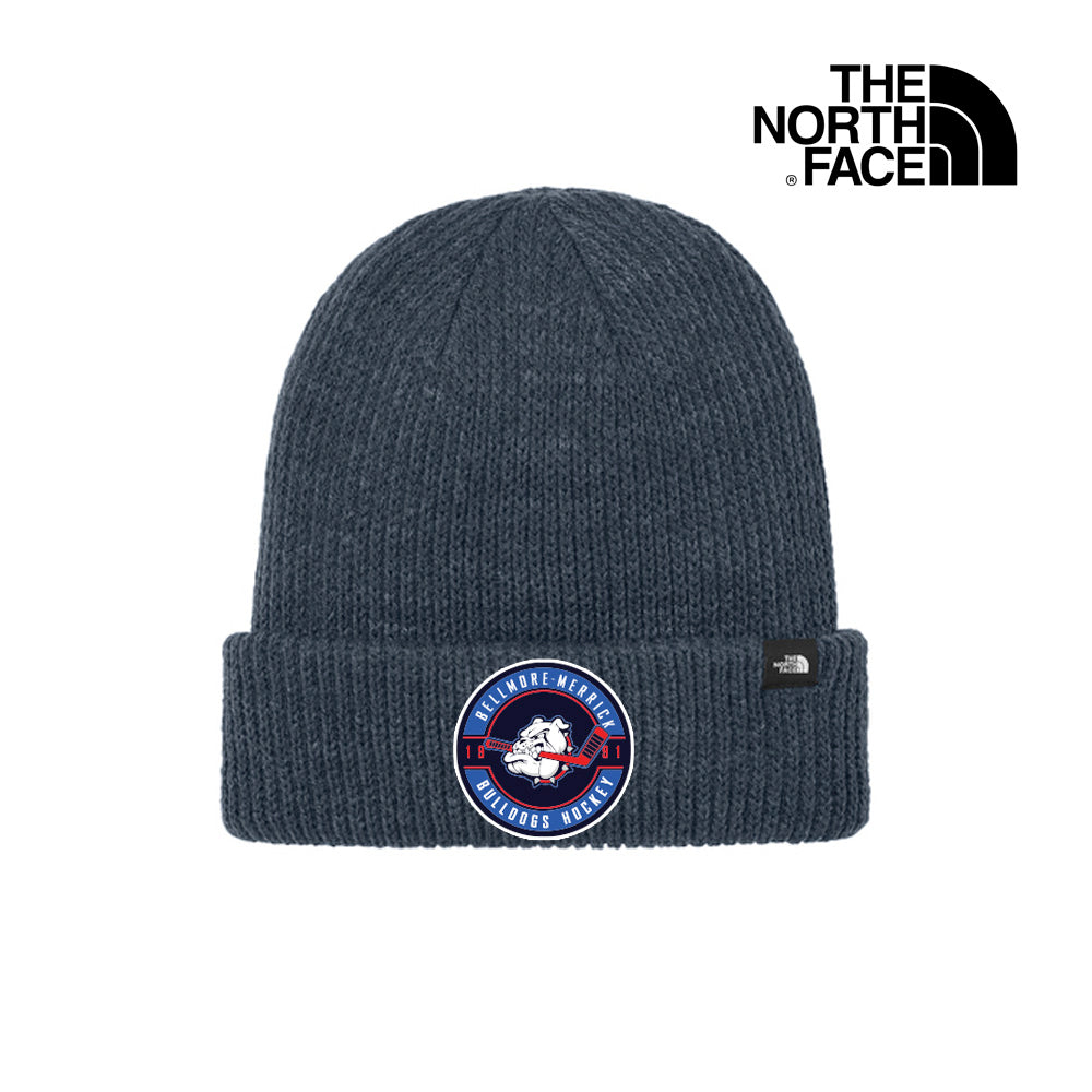 BM Bulldogs | North Face® Cuffed Premium Knit Beanie (Navy)