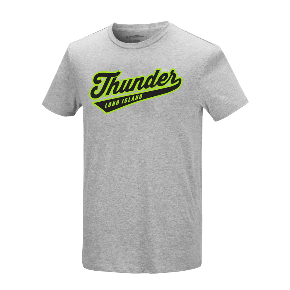 Thunder | Script Tee (Grey)