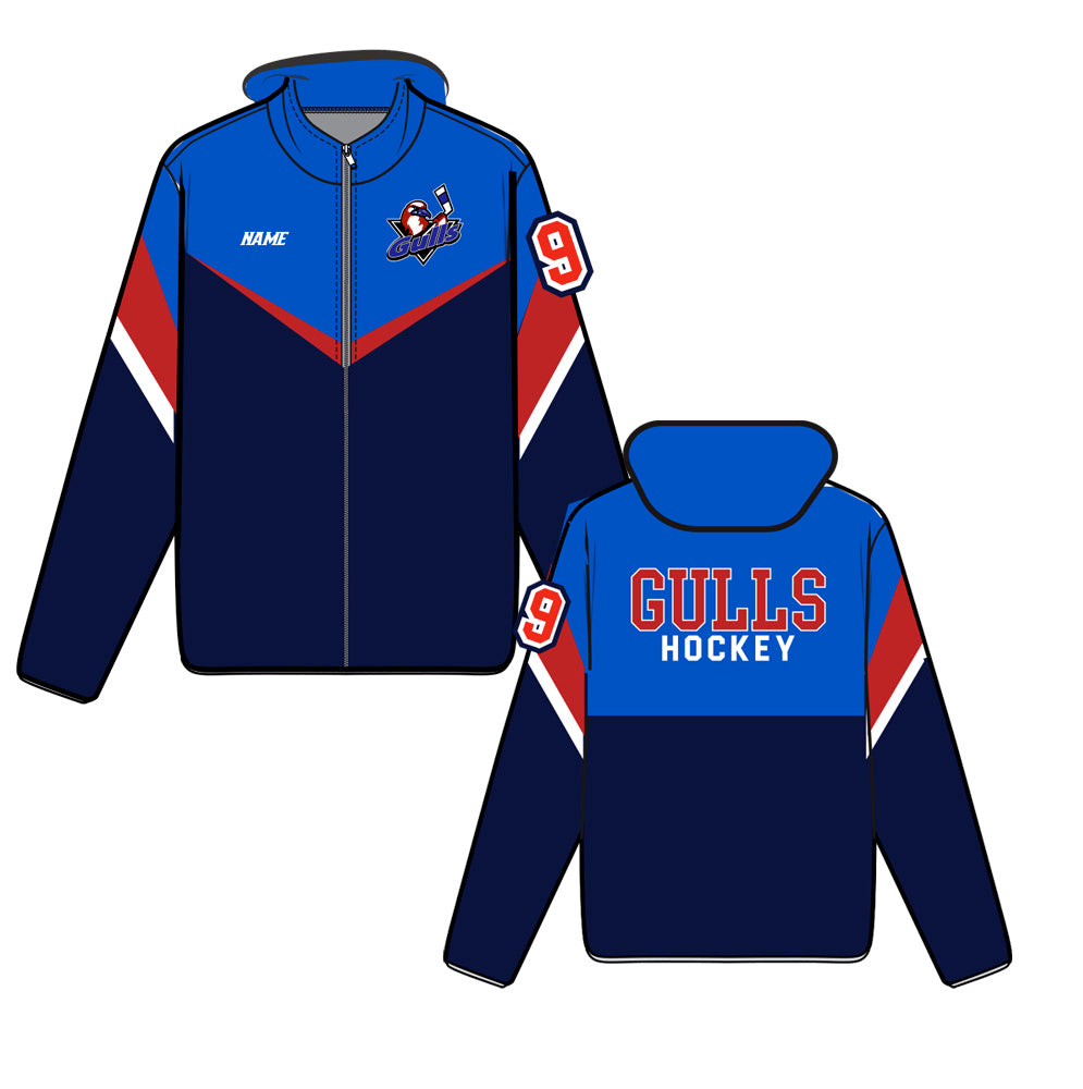 Gulls Hockey | Sublimated Midweight Stretch Windbreaker w/ Liner