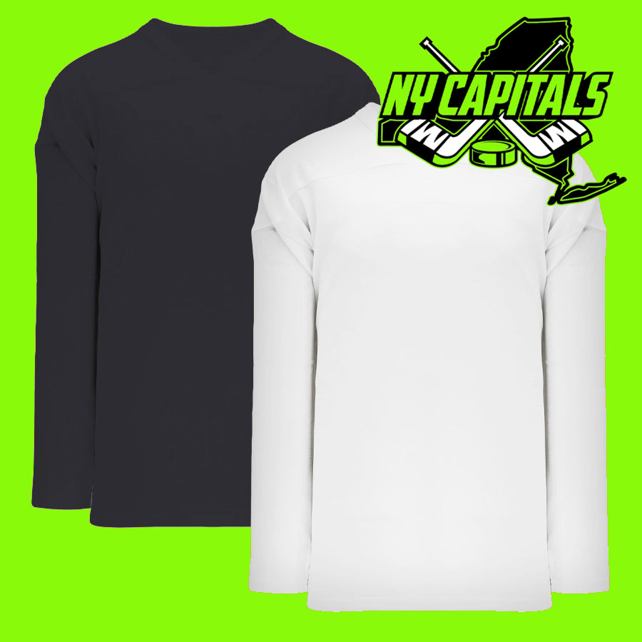 NY Capitals | Home and Away Game Jersey Set (FULL ICE MITES ONLY)