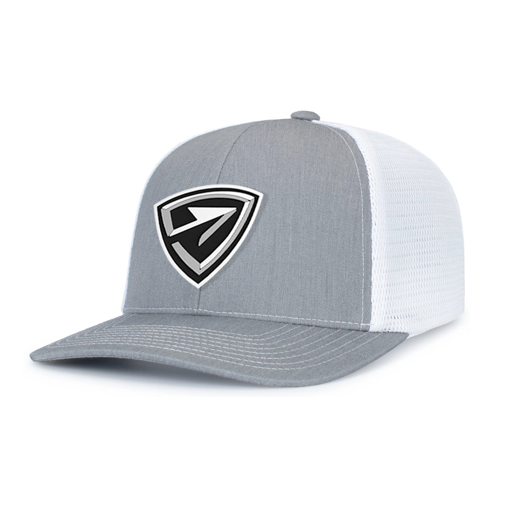 Arrows Hockey | PVC Logo Snapback Cap (Grey/White)