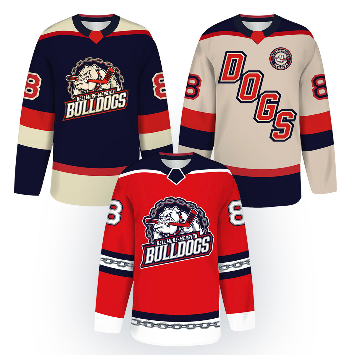 BM Bulldogs - Game Jerseys