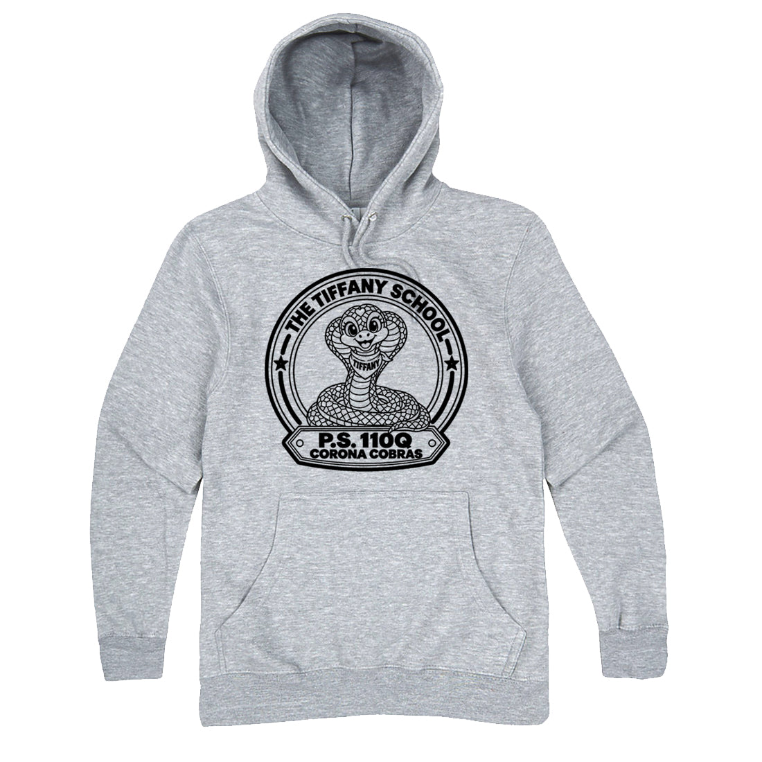 P.S. 110 | Printed Logo Hoodie (Grey)
