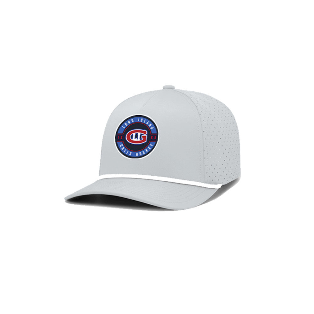 Gulls Hockey |  Circle PVC Logo Rope Performance Cap - Grey