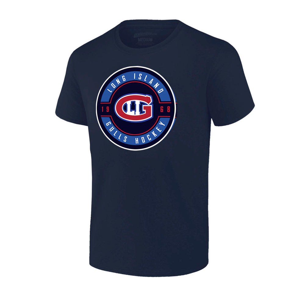 Gulls Hockey | Circle Logo Tee (Navy)