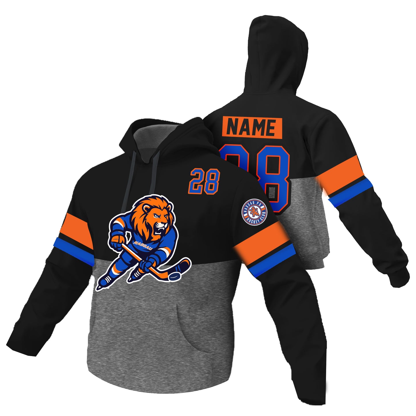 NCPD Hockey | Sublimated Performance Fleece Hoodie