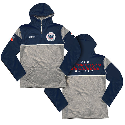JFK Customs | Sublimated Tech Fleece 1/4 Zip
