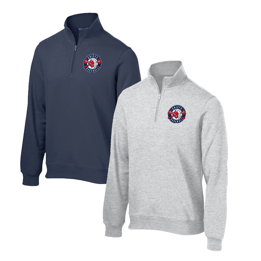 South Shore Chiefs | Embriodered 1/4 Zip Sweatshirt (Navy)