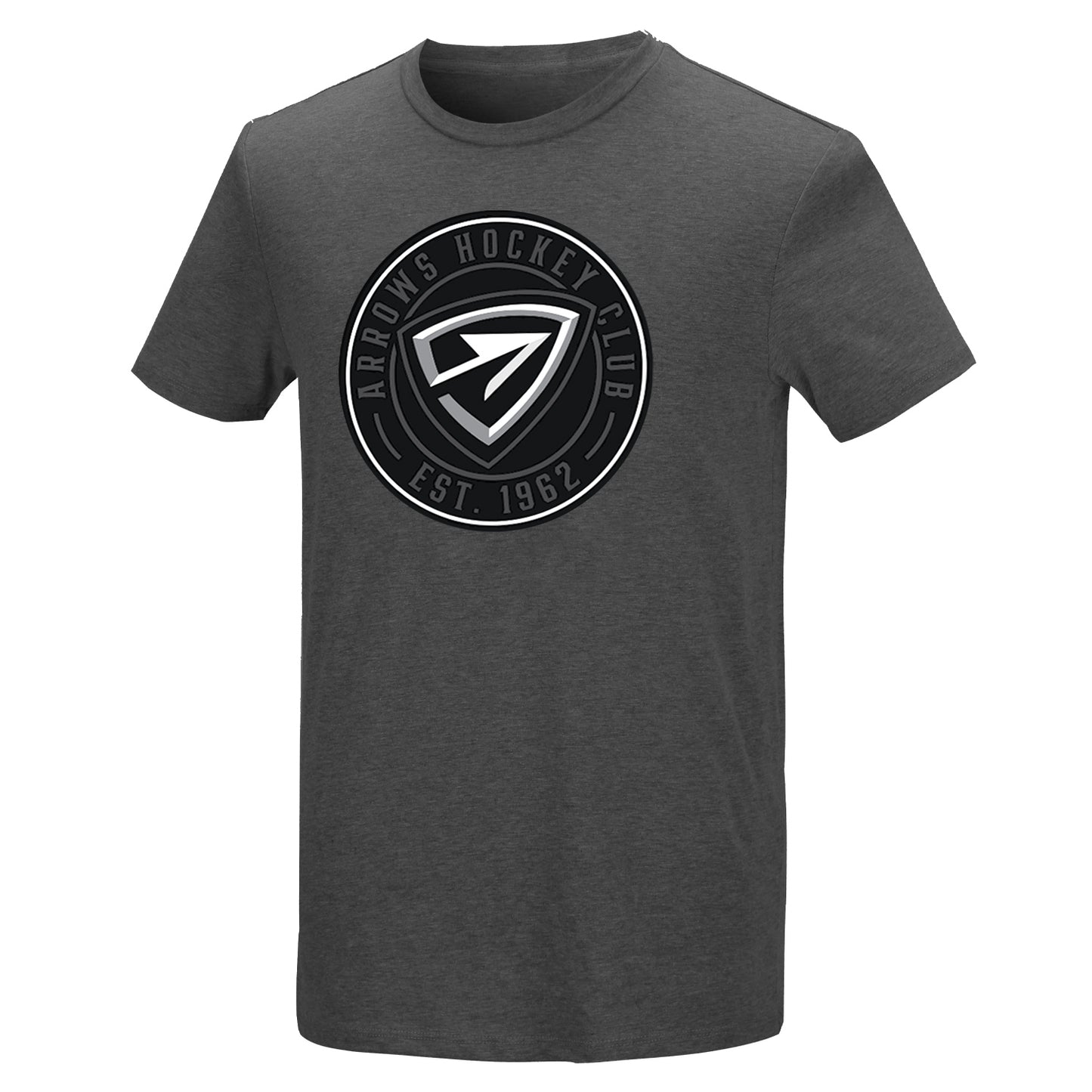 Arrows | Blackout Circle Tee (Charcoal Grey)