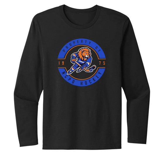 NCPD Hockey | Property Long Sleeve Tee (Black)