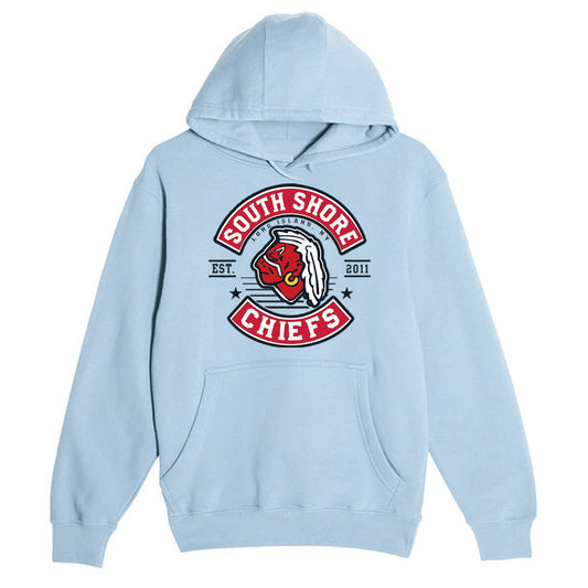 Chiefs | Retro Circle Logo Hoodie (Light Blue)