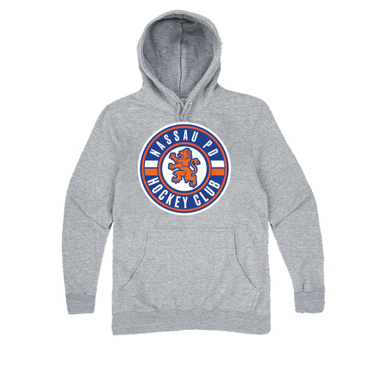 NCPD Hockey | Circle Logo Hoodie (Grey)