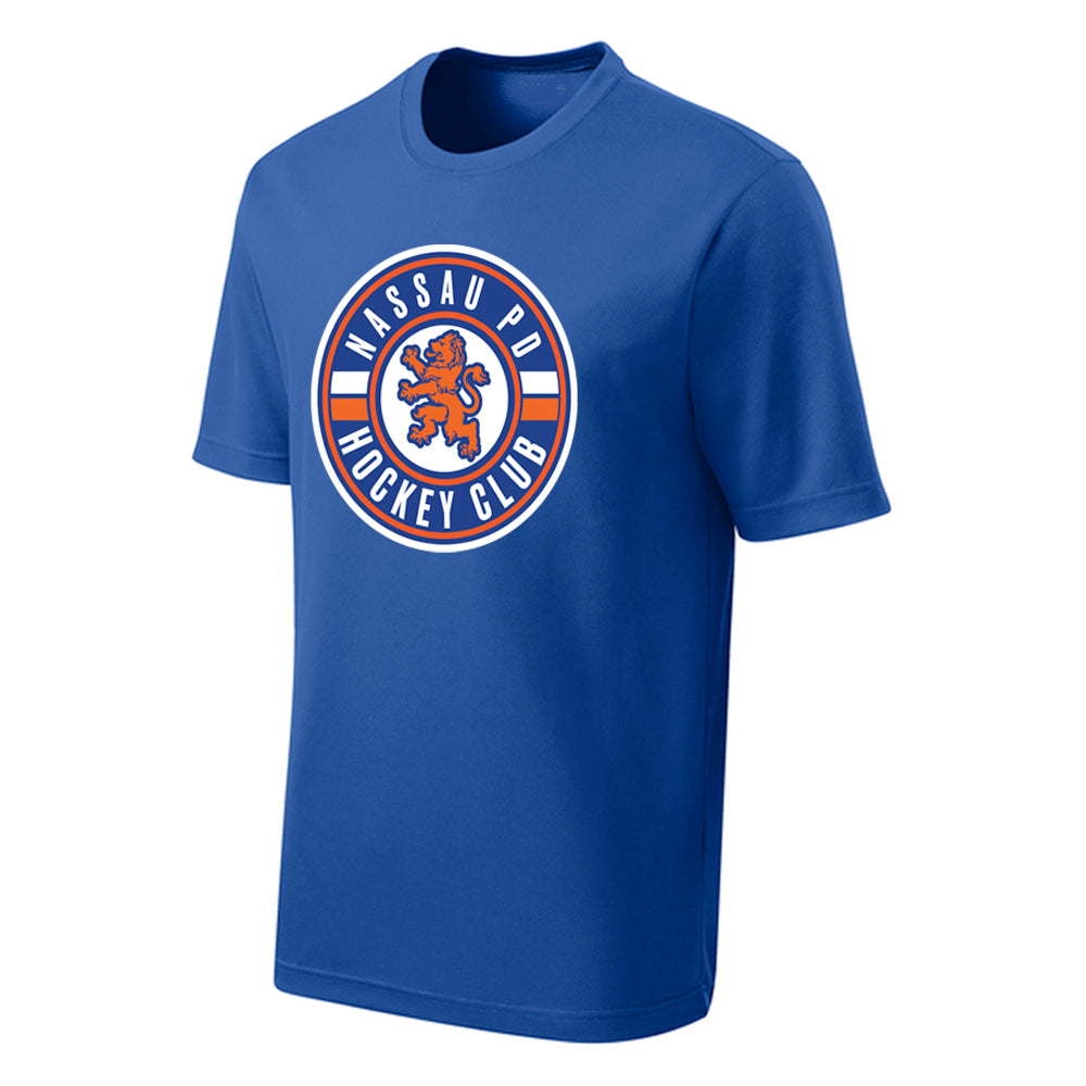 NCPD Hockey | Circle Logo Tee (Royal)