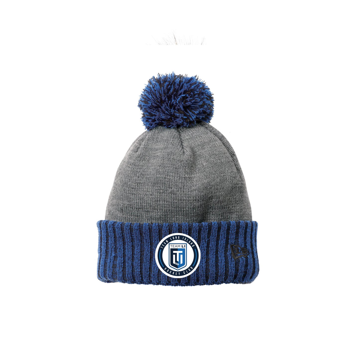 Team LI | New Era® Colorblock Chunk Cuff Pom Hat