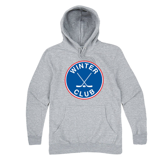 Winter Club | Main Logo Hoodie (Grey)