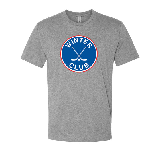 Winter Club | Main Logo Tee (Grey)