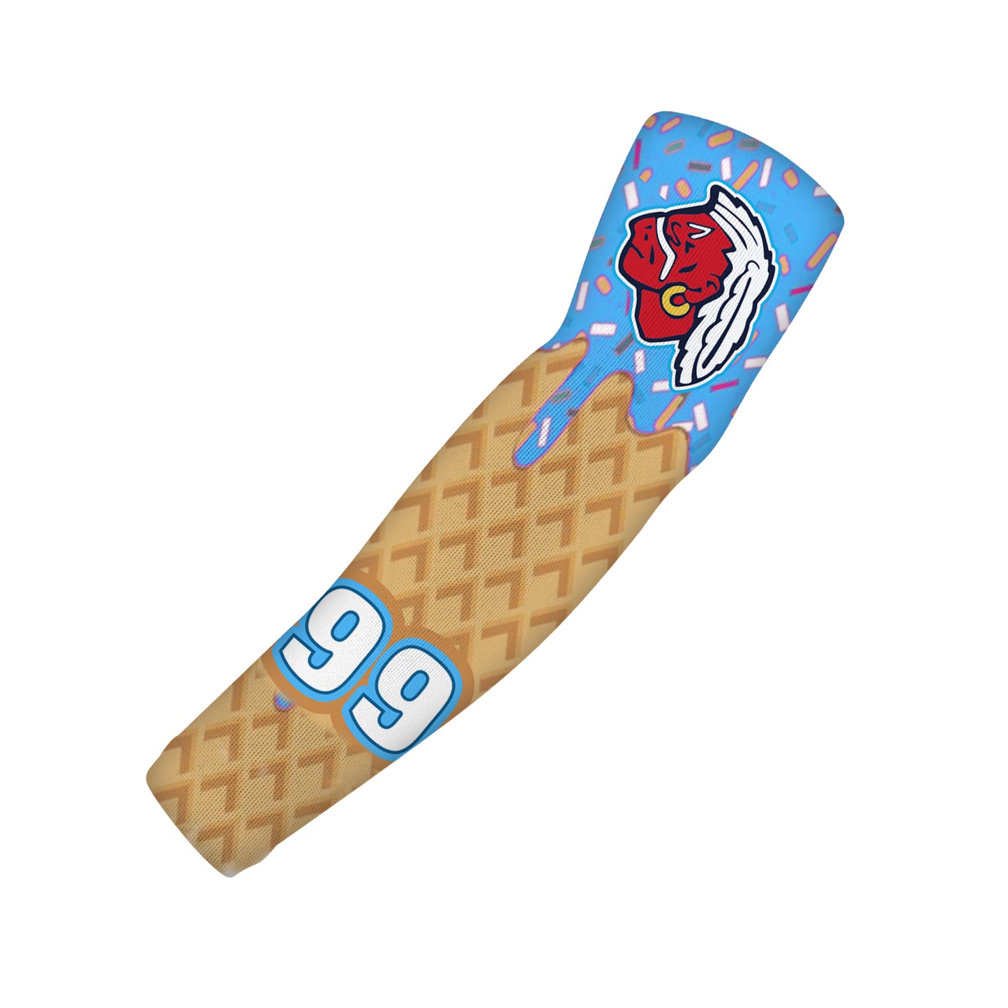 SS Chiefs | Compression Sleeve (Ice Cream Drip Design)