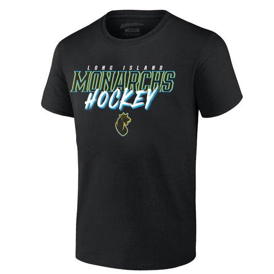 Monarchs | Retro Wordmark Tee (Black)