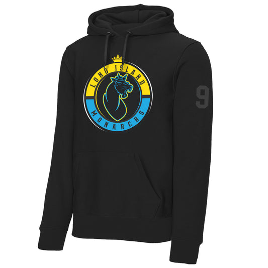 Monarchs | Clrcle Logo Hood (Black)