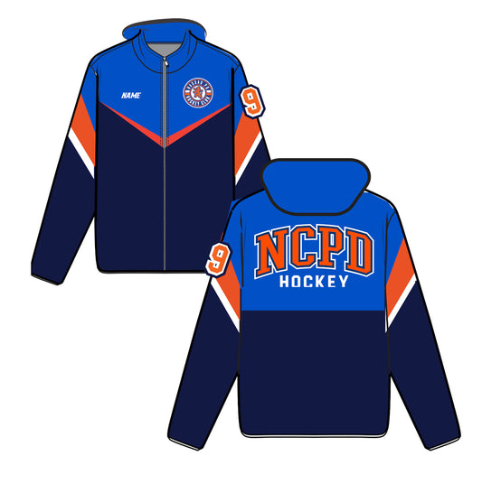 NCPD Hockey | Sublimated Midweight Stretch Windbreaker w/ Liner