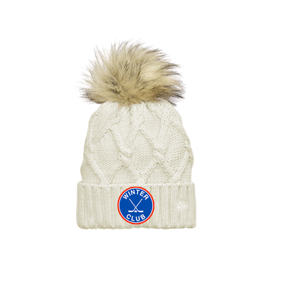 Winter Club Hockey | New Era® Faux Fur Pom Beanie