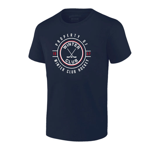 Winter Club | Property Tee (Navy)