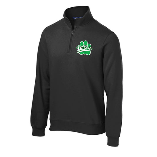 Saltzman | Heavyweight 1/4 Zip Sweatshirt - Black