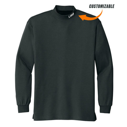 HOCKEY OFFICIALS | Interlock Knit Mock Turtleneck (Embroidered)