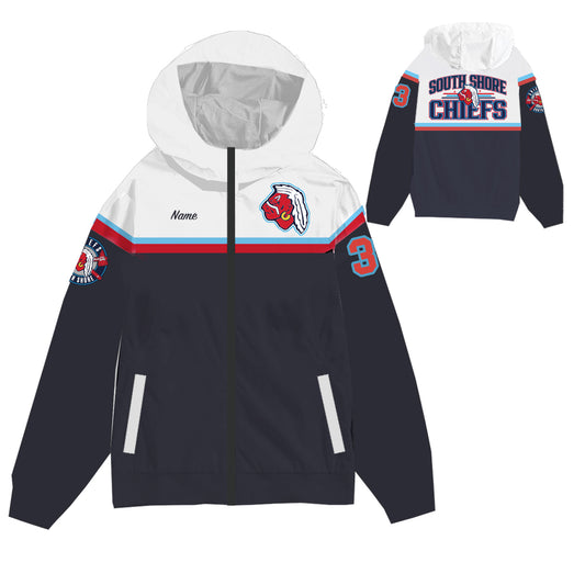 SS Chiefs | Sublimated Midweight Stretch Windbreaker w/ Liner