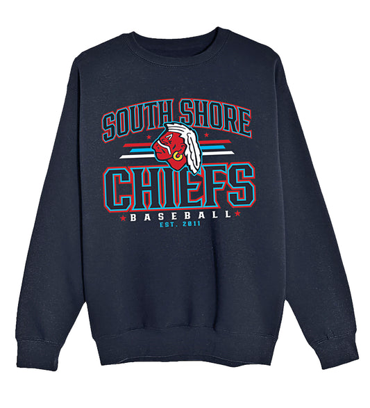 Chiefs | Wordmark Crewneck (Navy)