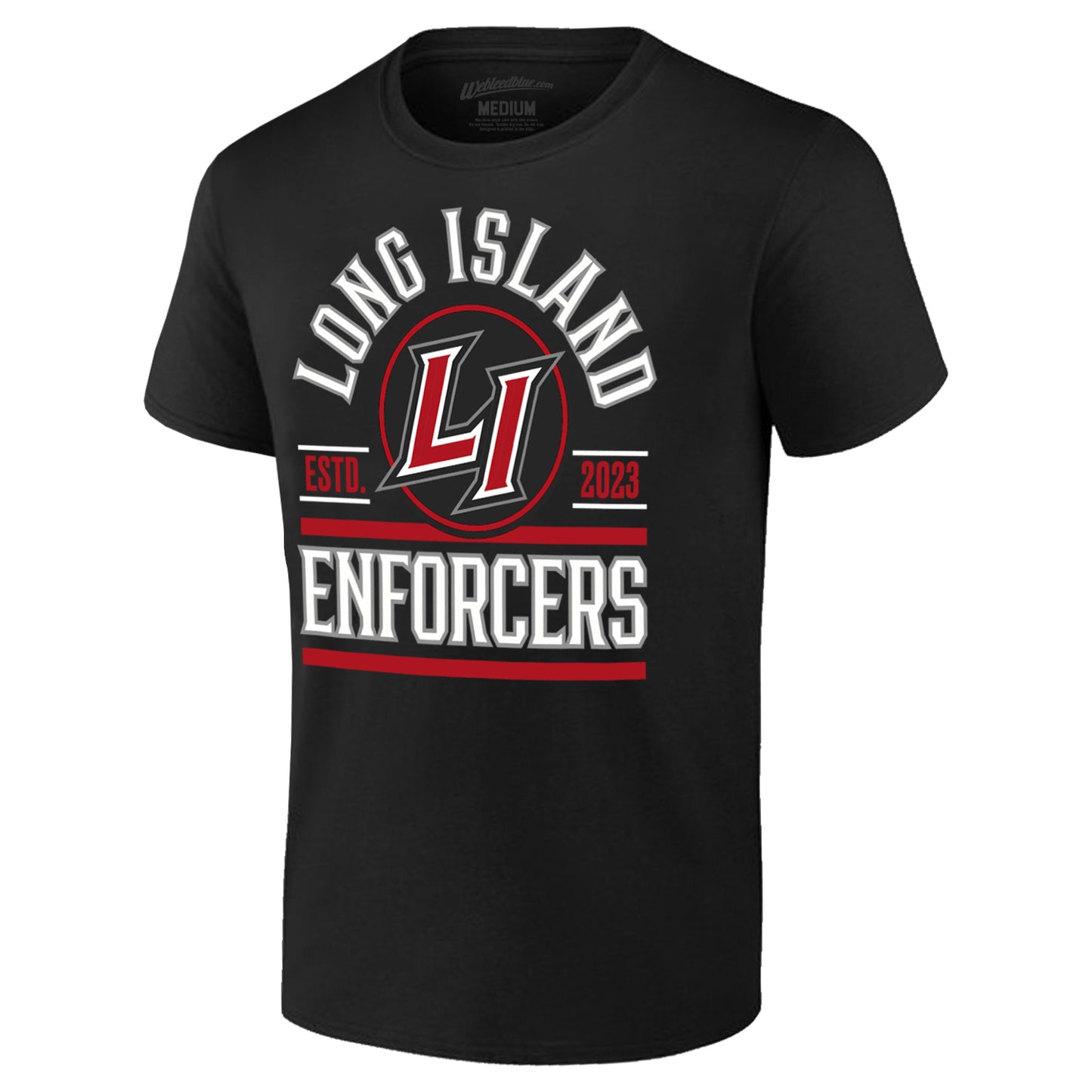Enforcers | Wordmark Arch Tee (Black)