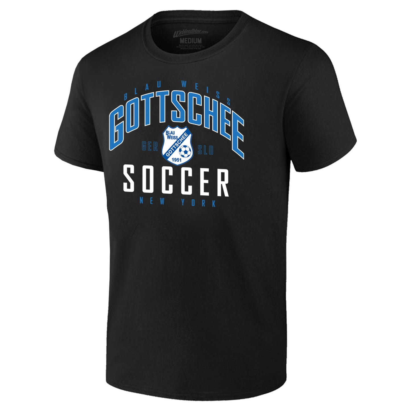 BW Gottschee | Arch Wordmark Tee (Black)