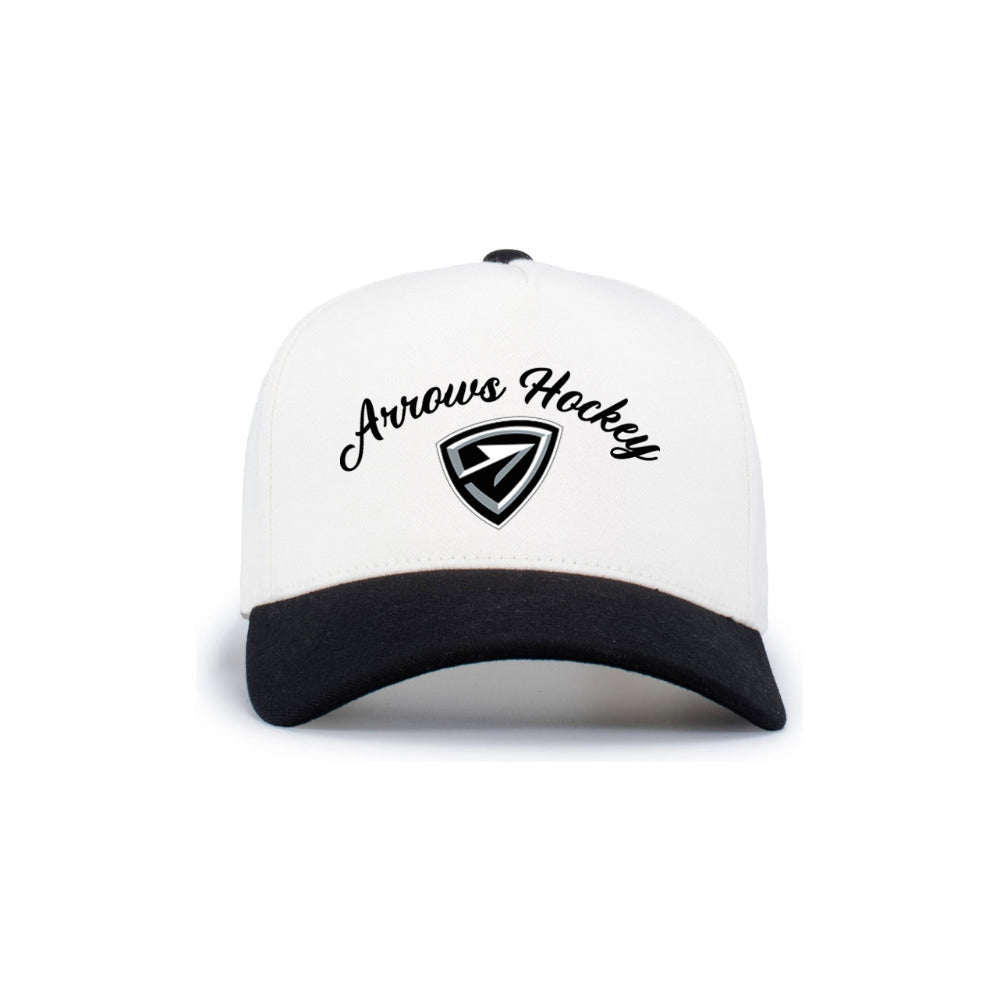 Arrows Hockey | Embroidered Script Snapback Cap