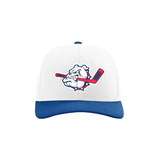 BM Bulldogs | Richardson 112 Snapback Bulldog PVC (White/Royal)