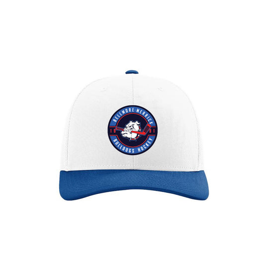 BM Bulldogs | Richardson 112 Snapback Circle PVC (White/Royal)