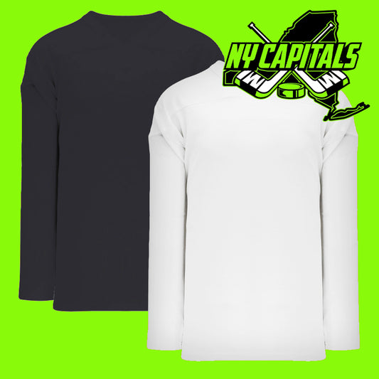 NY Capitals | Home and Away Game Jersey Set (FULL ICE MITES ONLY)