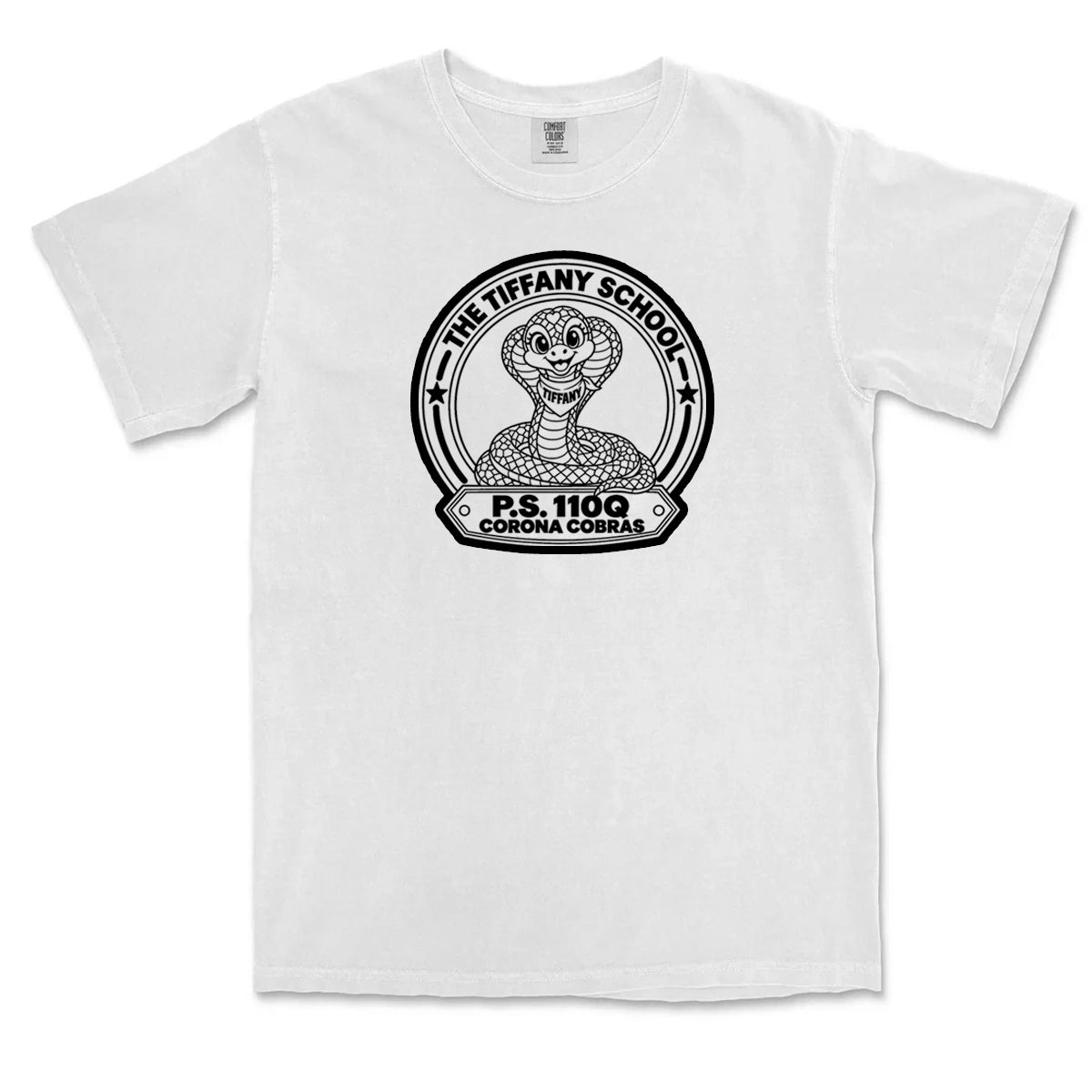 P.S. 110 - Printed Comfort Colors Tee (White)
