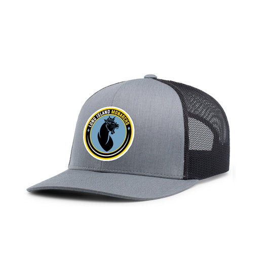 Monarchs | Heather Grey /Black Mesh Snapback