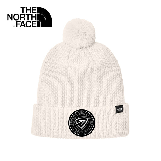 Arrows | North Face® Knit Pom Beanie (Off White)