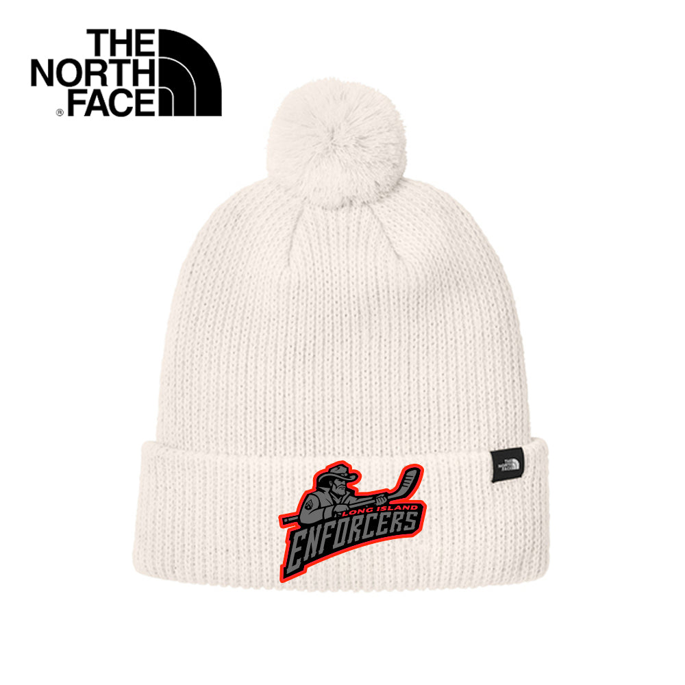 Enforcers | North Face® Knit Pom Beanie (Off White)