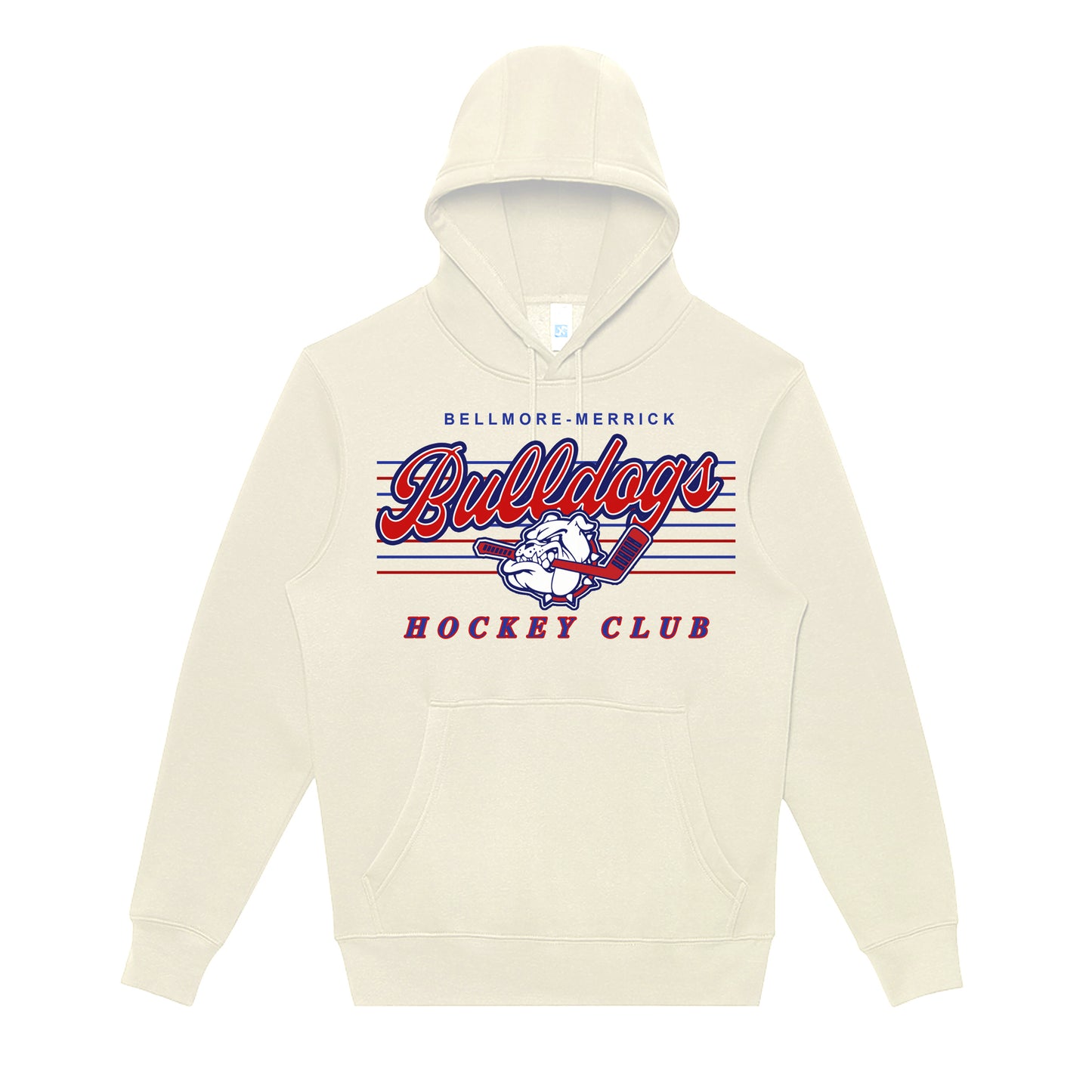BM Bulldogs | Vintage Print Hood (Sand)