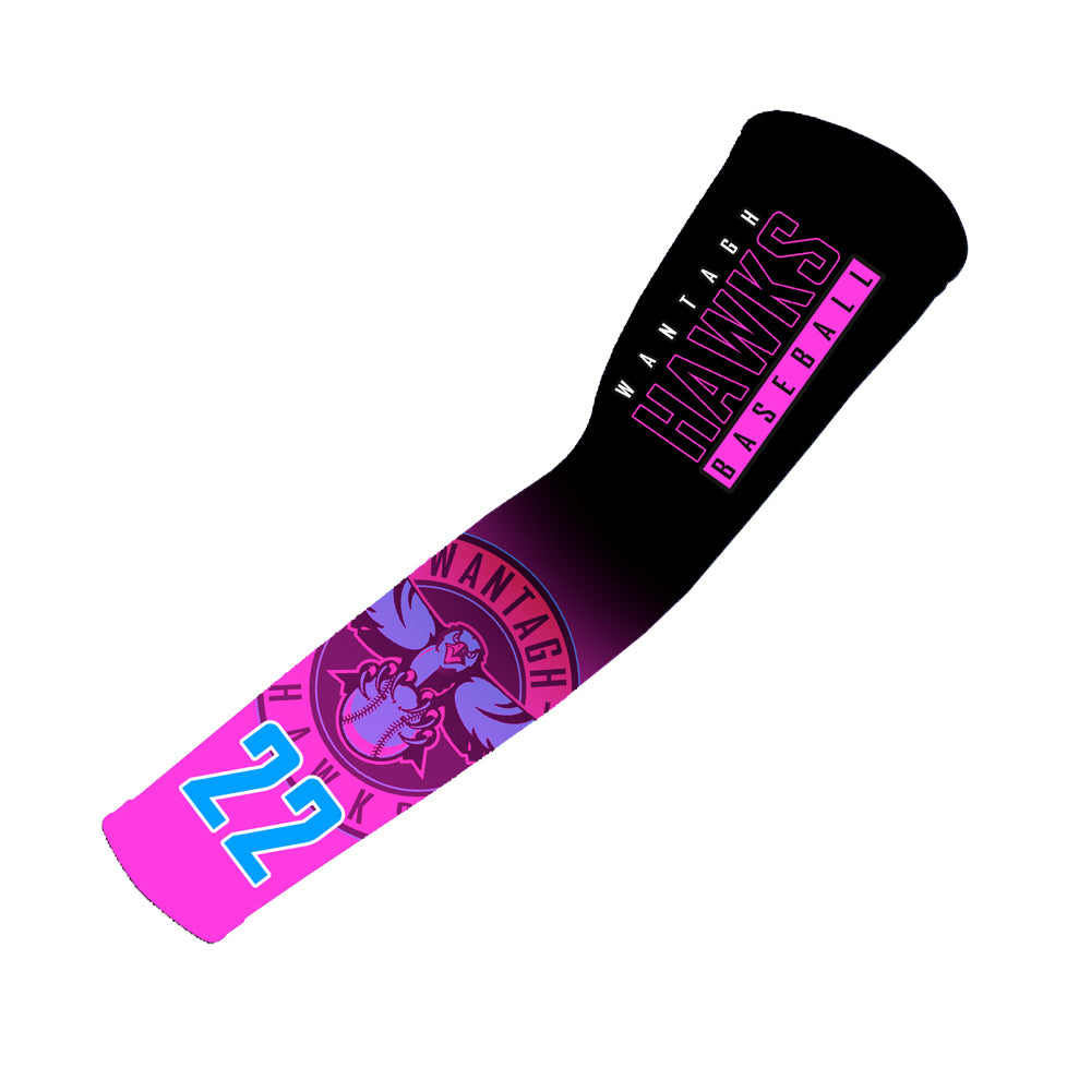 Wantagh Hawks | Compression Sleeve (Pink Fade)