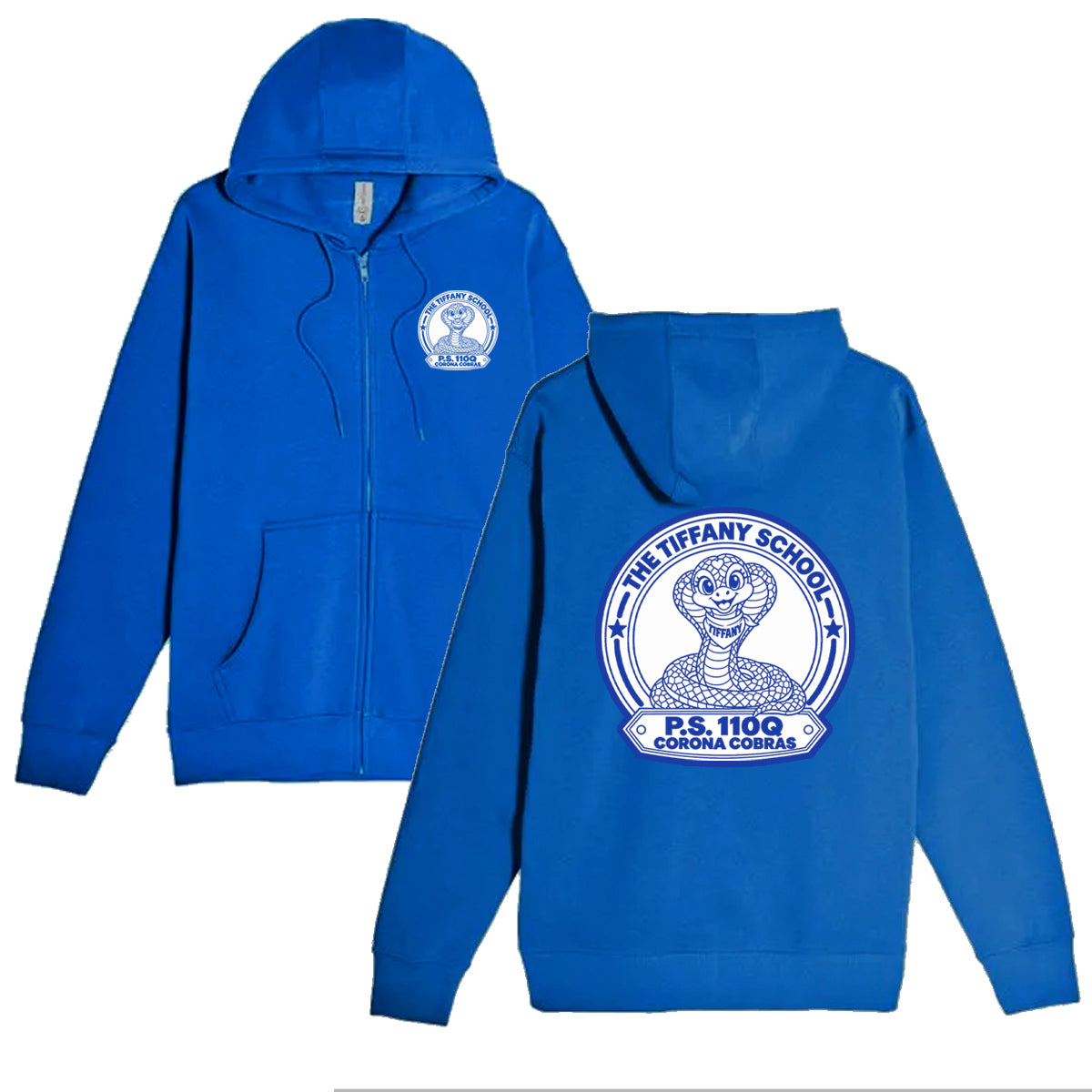 P.S. 110 - Zip-up Hood (Royal)
