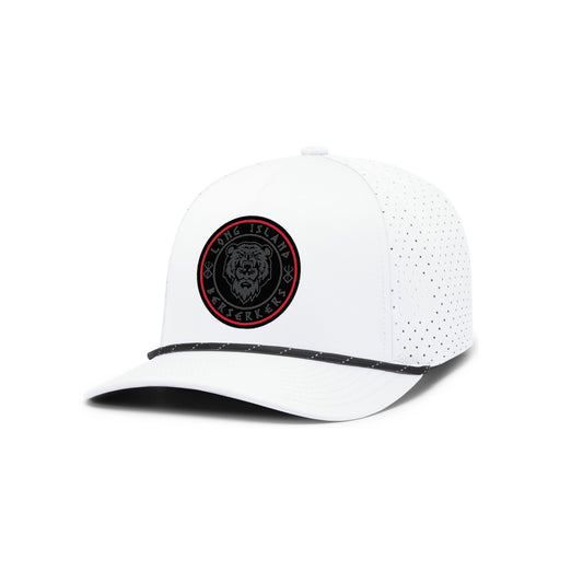 Berserkers | PVC Logo Rope Performance Cap (White)