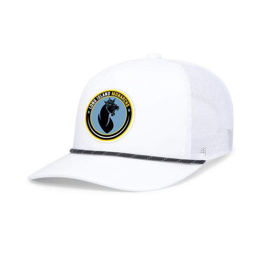 Monarchs | White Mesh Rope Cap