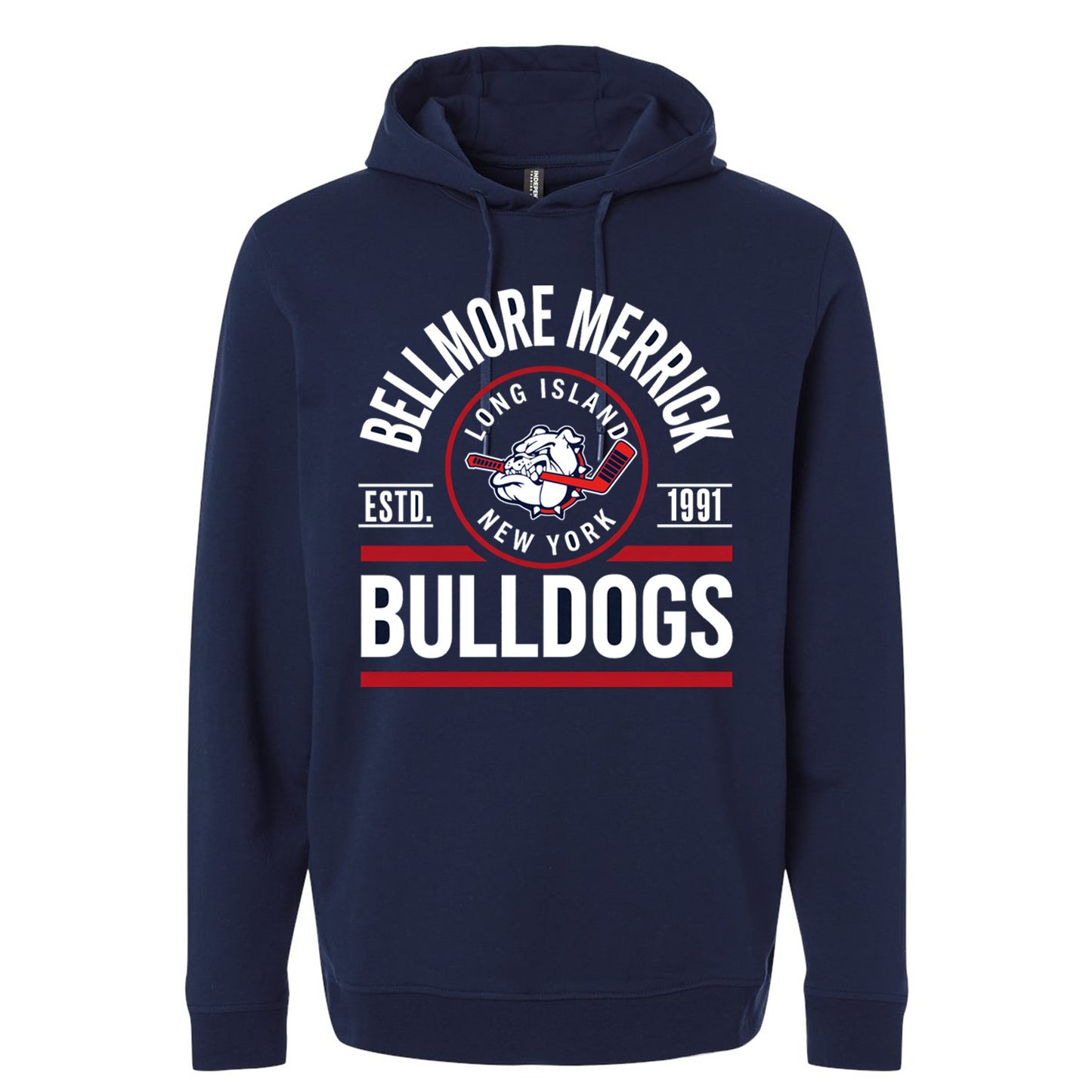 BM Bulldogs | Wordmark Performance Hood (Navy)
