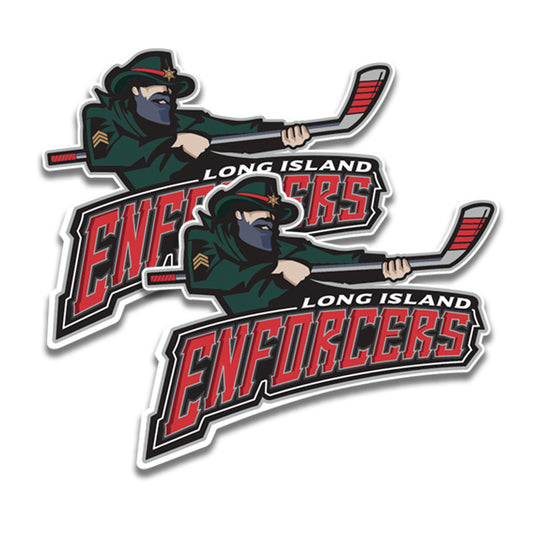 Enforcers | Logo Sticker & Magnet Combo